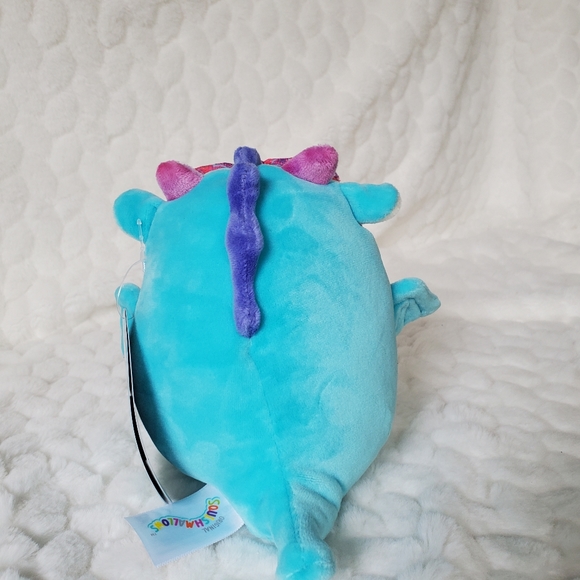 Tatiana the Dragon with Bow Squishmallows 5 Inch BNWT - Picture 3 of 7
